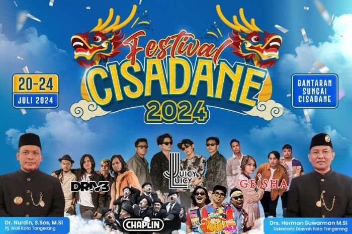 Geisha dan Sederet Band Tanah Air Bakal Ramaikan Festival Cisadane 2024, Ini Jadwalnya 7 Geisha dan Sederet Band Tanah Air Bakal Ramaikan Festival Cisadane 2024, Ini Jadwalnya