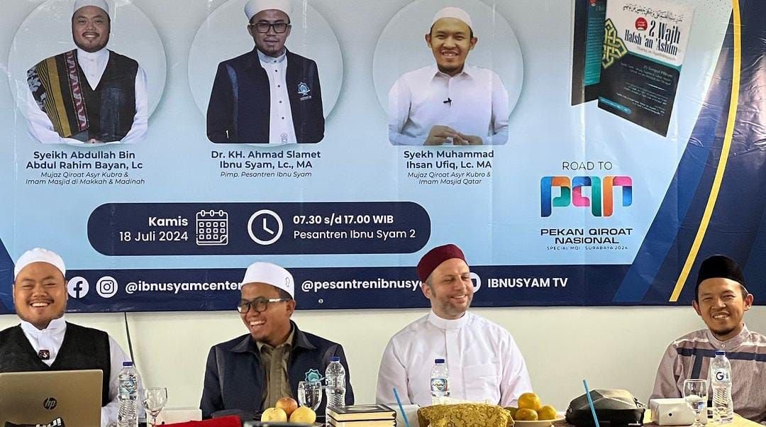 Pesantren Ibnu Syam Cilegon Gelar Seminar Qiroat Dihadiri Ratusan Peserta 6 Pesantren Ibnu Syam Cilegon Gelar Seminar Qiroat Dihadiri Ratusan Peserta
