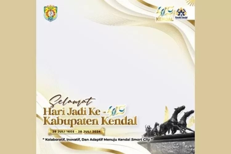 GRATIS! Kumpulan Link Twibbon Hari Jadi Kendal 2024, Cocok Dijadikan Profil di Medsos