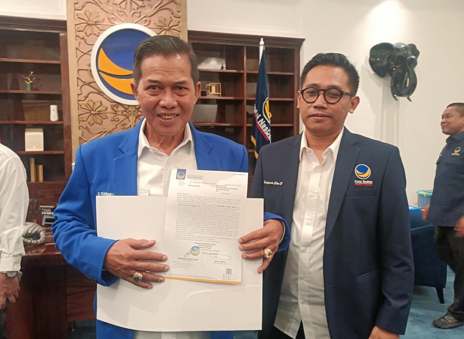 Partai Nasdem Rekomendasi Syafrudin-Heriyanto Berduet di Pilkada Kota Serang 2024 10 Partai Nasdem Rekomendasi Syafrudin-Heriyanto Berduet di Pilkada Kota Serang 2024