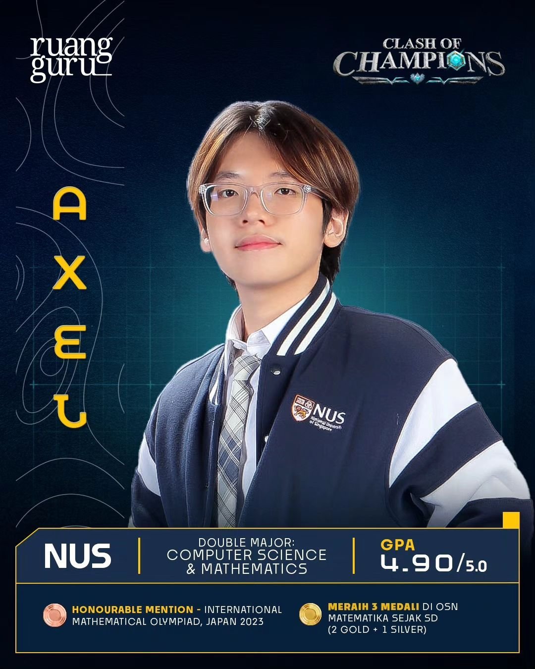 Punya Anak Jenius Matematika, Ini Ilmu Parenting ala Ibu Axel Clash of Champions 7 Punya Anak Jenius Matematika, Ini Ilmu Parenting ala Ibu Axel Clash of Champions