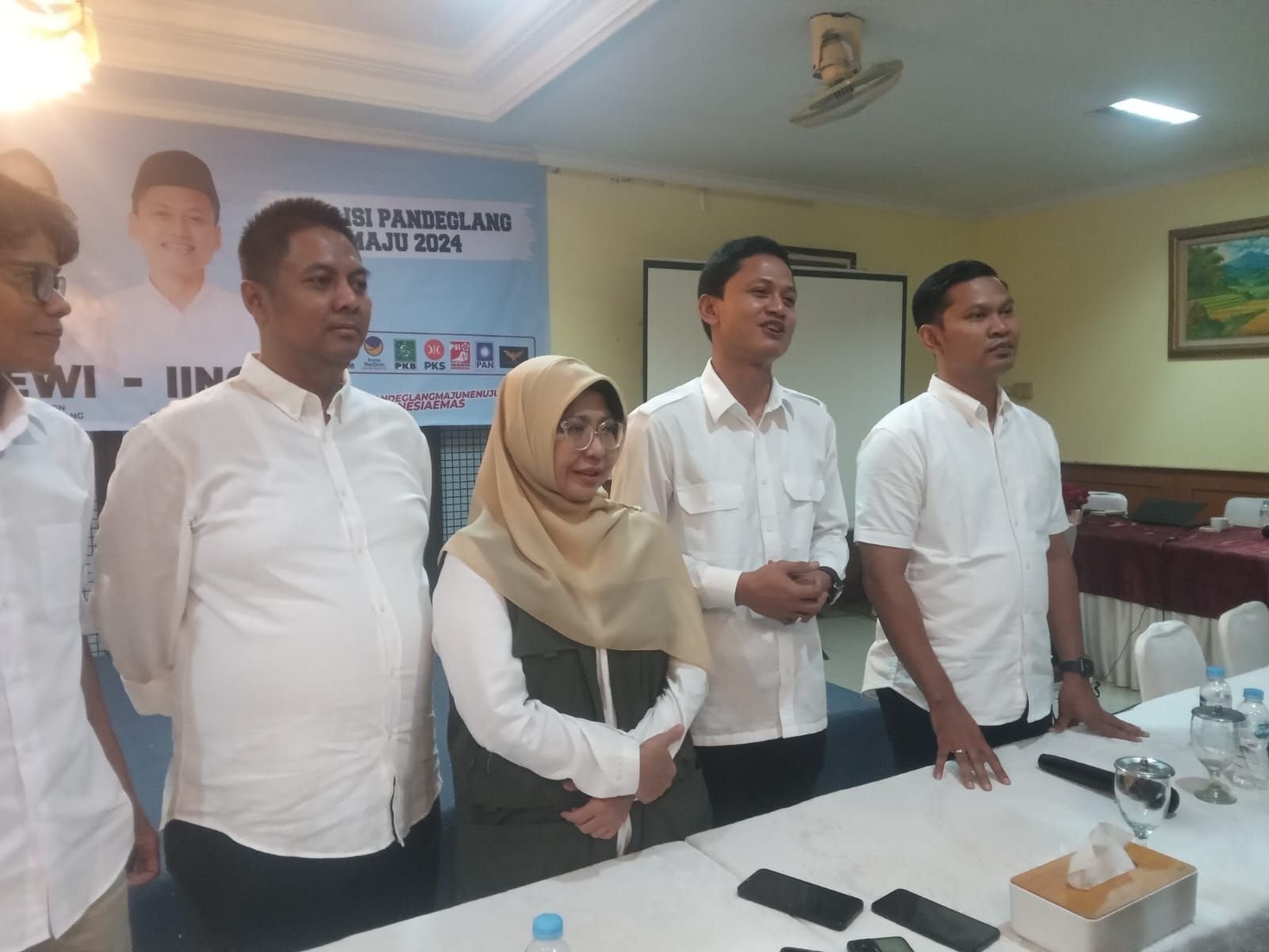 Dewi-Iing Borong 7 Parpol Jelang Pilkada Pandeglang, Vitamin Kemenangan Jelang Pilkada Pandeglang