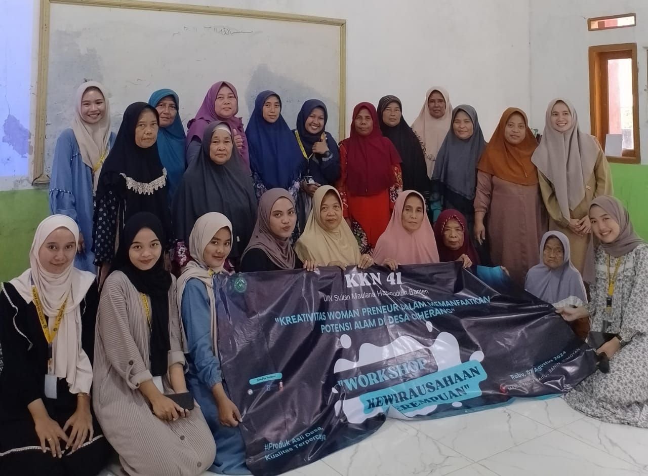Kelompok 41 KKN UIN SMH Banten Dorong Pemberdayaan Perempuan Menjadi Womanpreuner