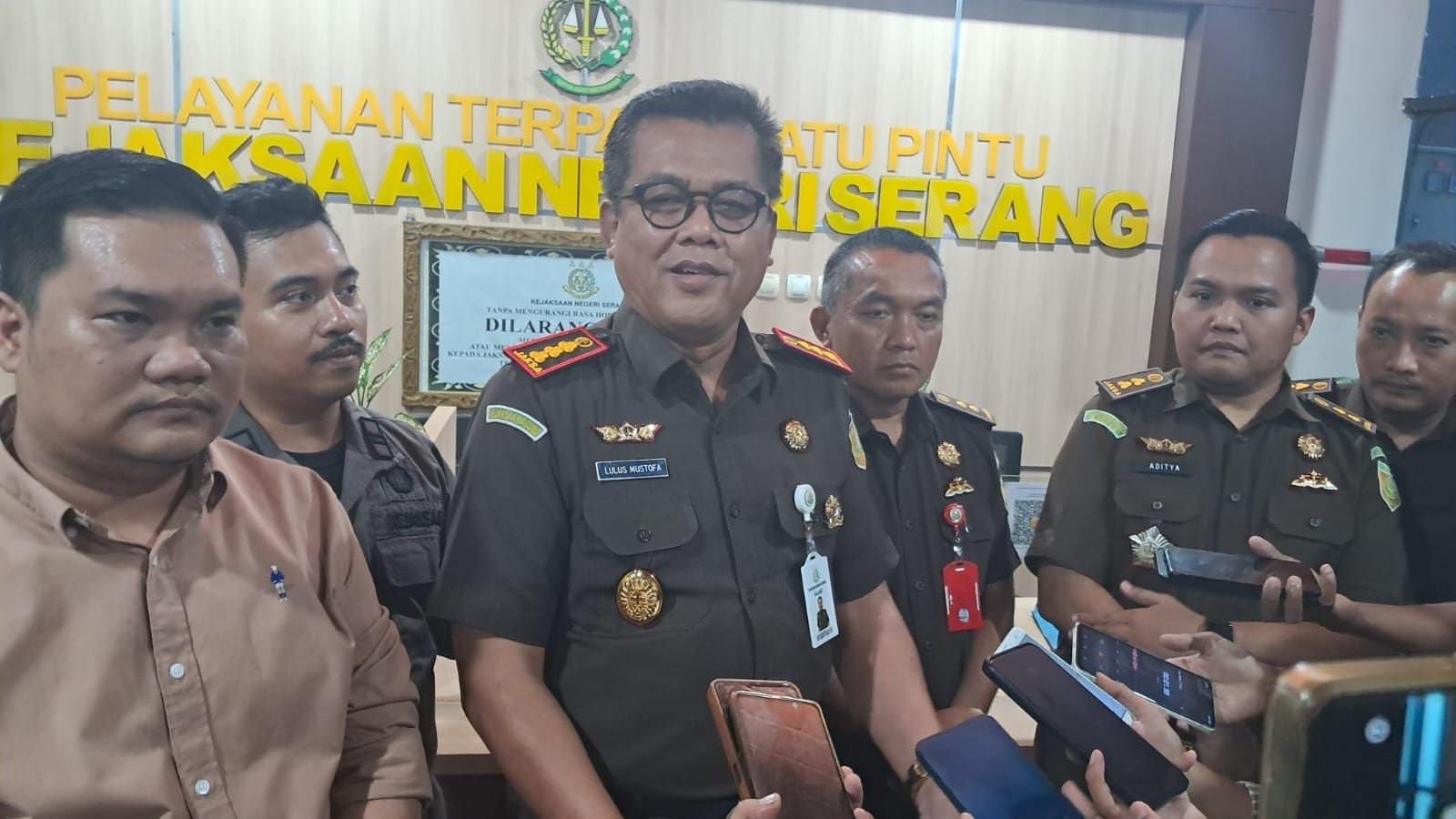 Ditanya Tersangka Baru Kasus Sewa Lahan Stadion, Kajari Serang : Insya Allah