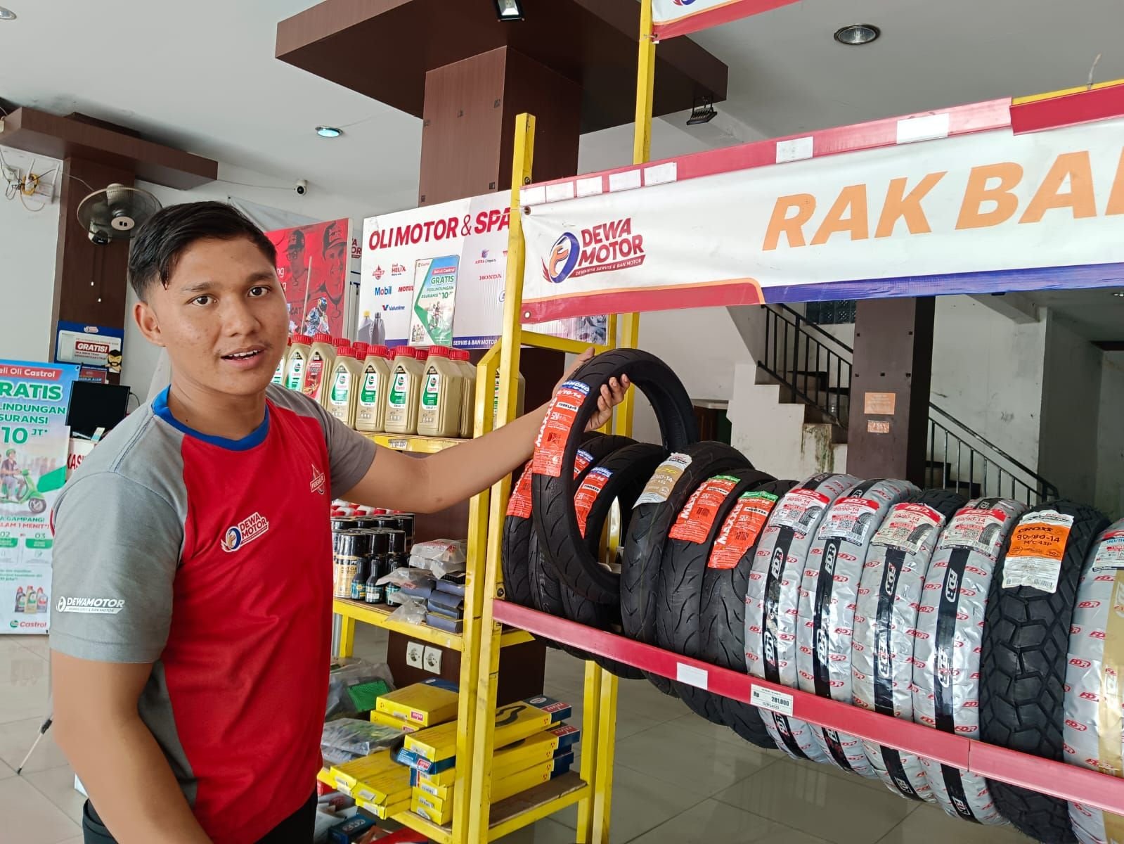 Dewa Motor Beri Layanan Nitrogen Gratis Meski Bukan Member