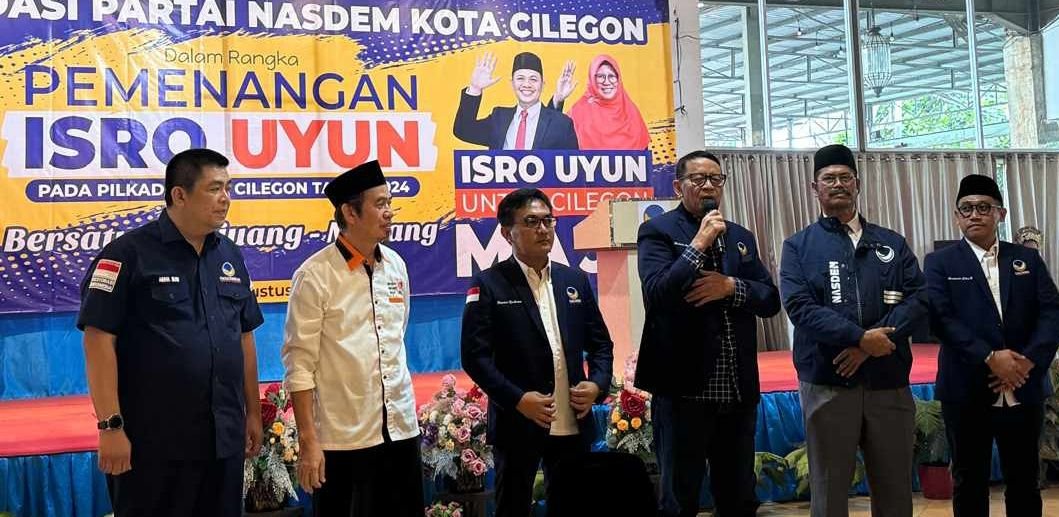 Wahidin Halim Pasang Badan untuk Isro-Uyun di Pilkada Kota Cilegon 2024