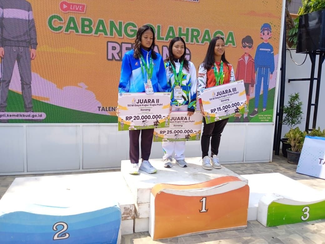 Pecah Telur, Kontingen O2SN SMA Provinsi Banten Raih 1 Emas dan 2 Perak di Tingkat Nasional