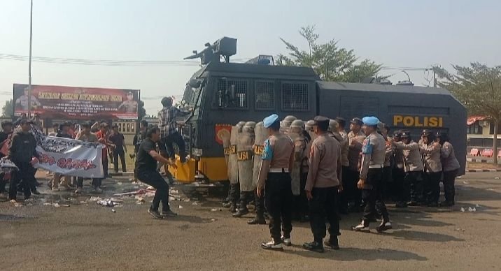 Jelang Pilkada Serentak, Polres Serang Gelar Simulai Pengamanan Pemilu