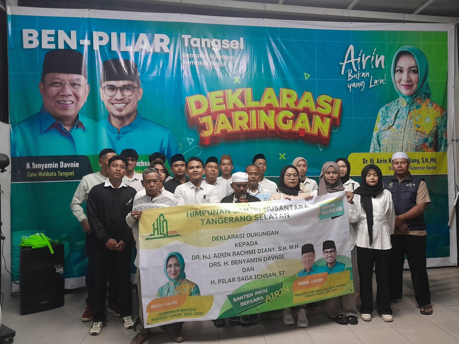 Punya Program Pesantren, Santri Nusantara Dukung Airin Rachmi Diany di Pilgub Banten