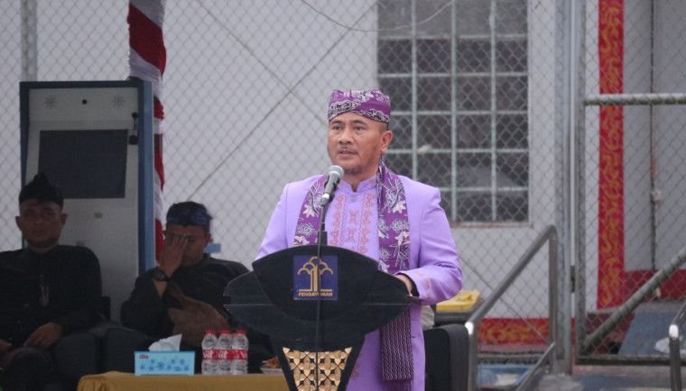 Intip Momen Upacara di Rutan Klas 1 Jambe Kabupaten Tangerang, Berlangsung Khidmat