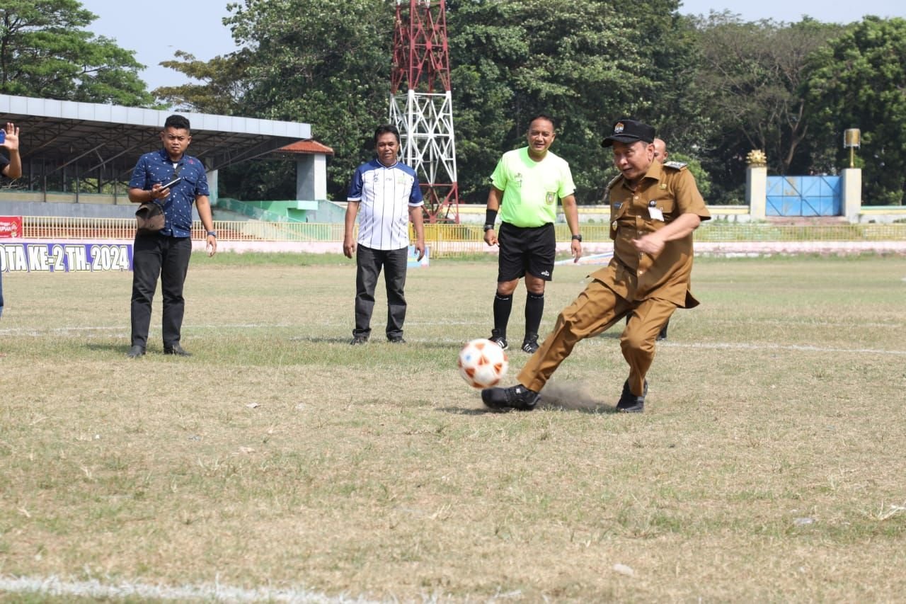 Jaring Pemain Timnas, Askot PSSI Gelar Turnamen Sepakbola Piala Walikota Serang