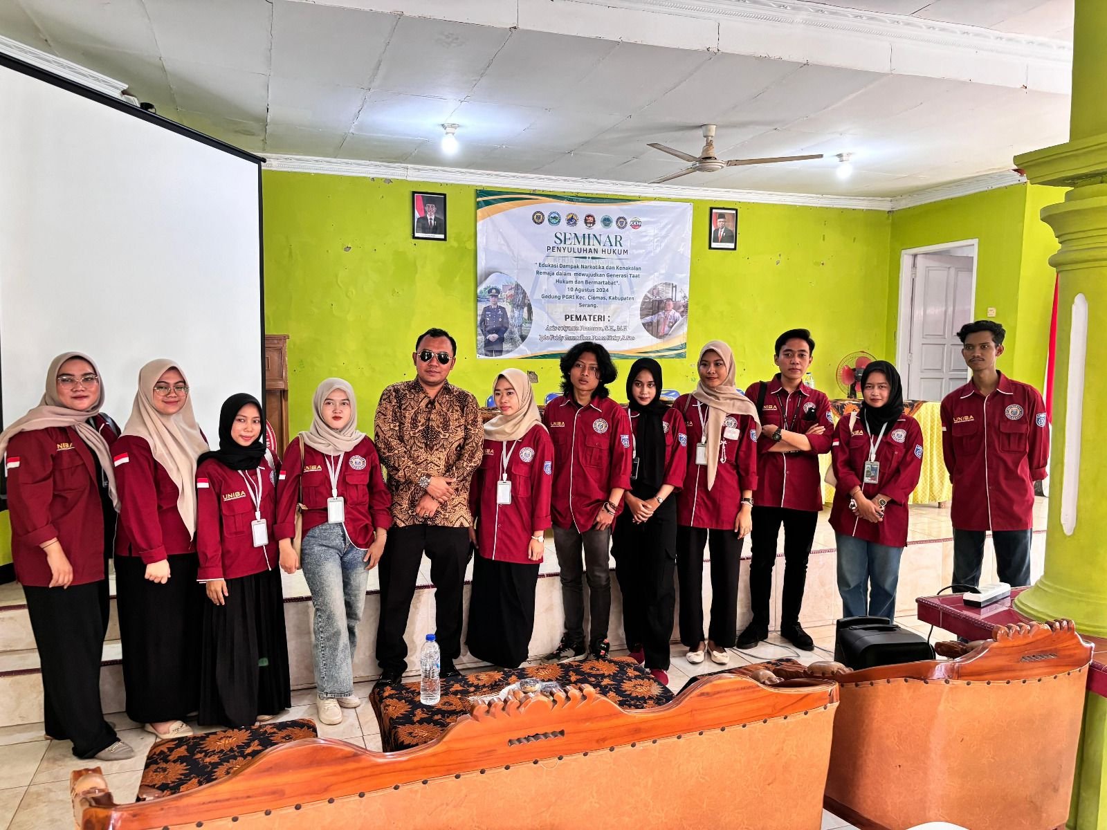 Kelompok 35 KKM Uniba Sosialisasikan Dampak Negatif Narkotika