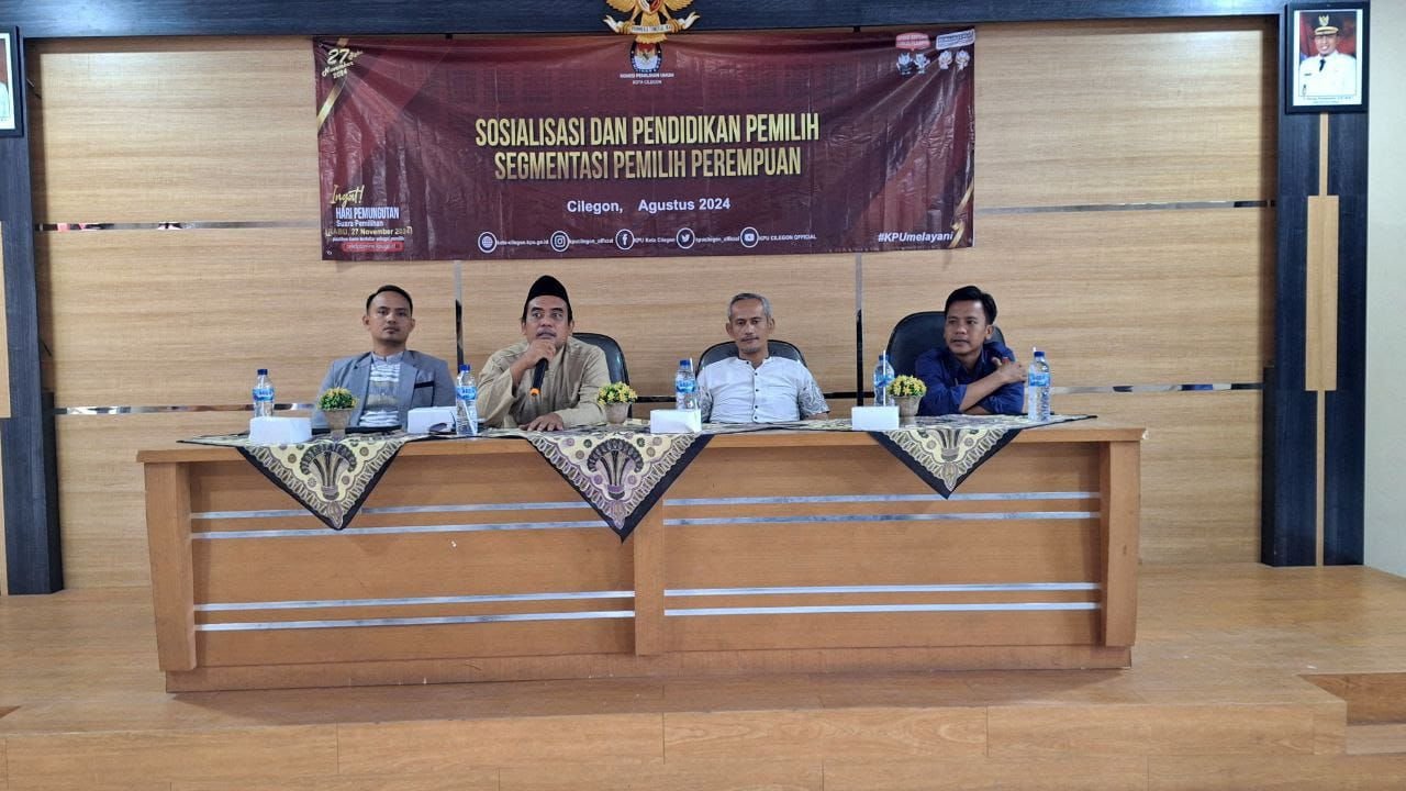Keliling Seluruh Kecamatan, KPU Kota Cilegon Minta Waga Cek Status Sebagai Pemilih