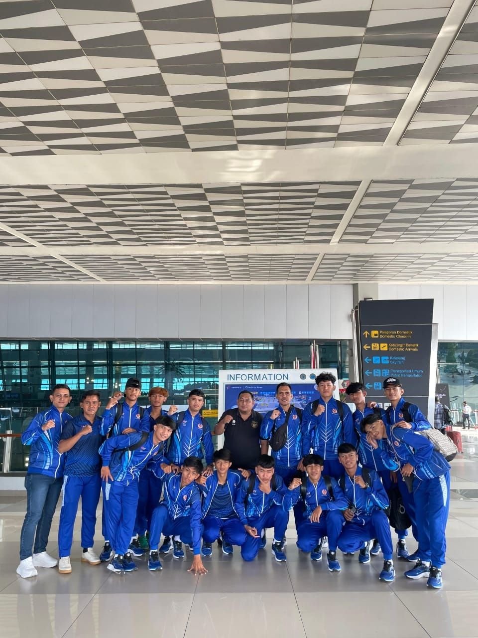 Sampai di Medan, Tim Futsal Adaptasi Jelang Bertanding Perdana