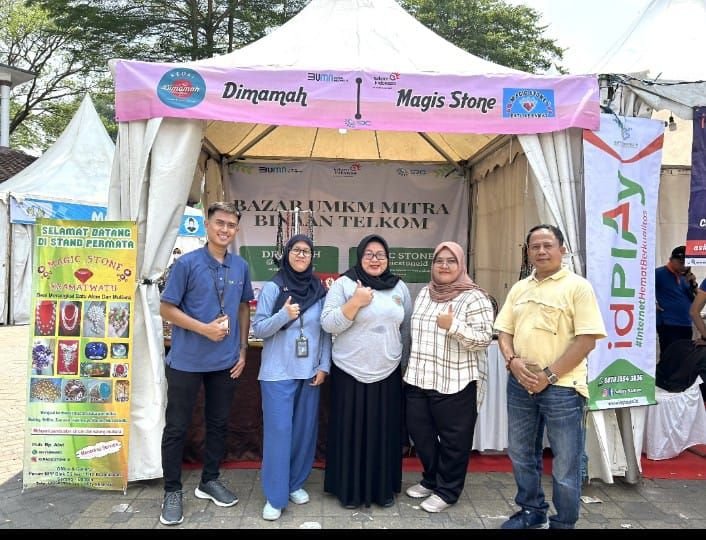 Ada Kerajinan Kriya hingga Fashion, UMKM Binaan Telkom Banten Ramaikan Serang Fair 2024