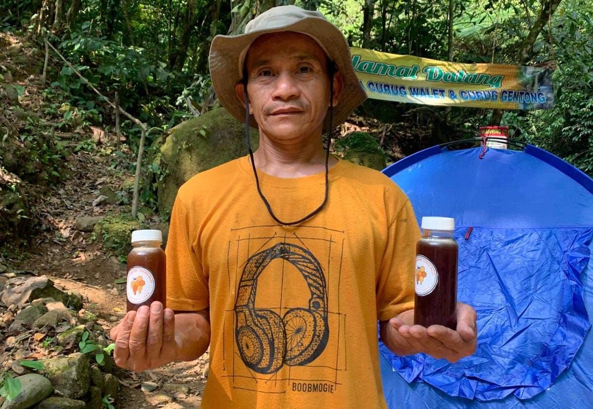 Diklaim Punya Banyak Khasiat, Madu Klanceng Curug Walet Padarincang Dipanen 6 Bulan Sekali