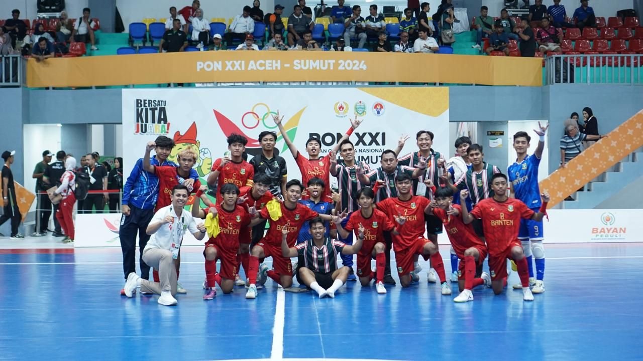 Banten Gasak NTT 4-3 Bawa Pulang Medali Perunggu