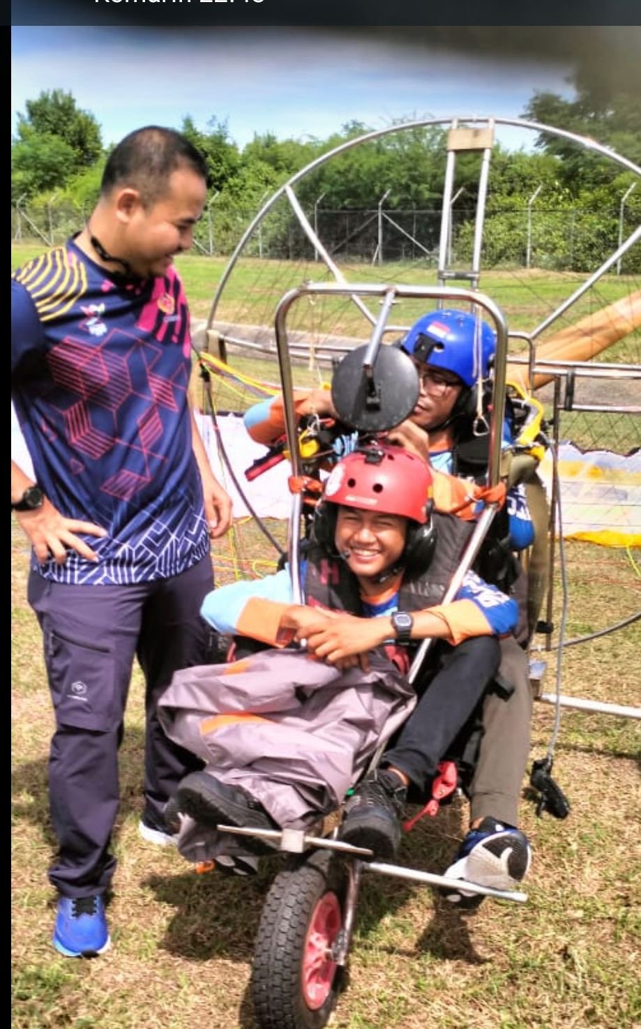 Tambah Emas, Paramotor Banten Hasilkan 3 Medali di Aceh
