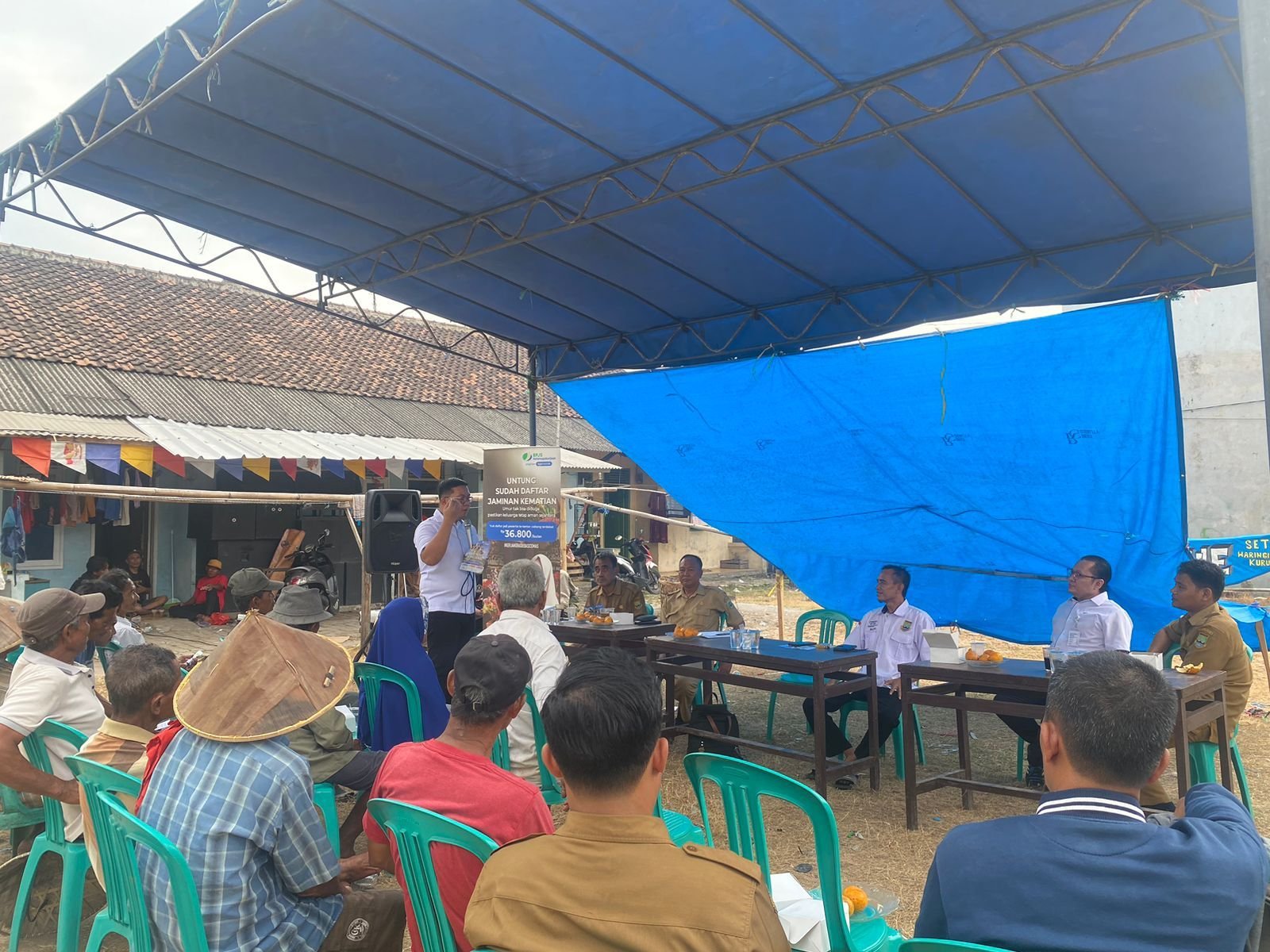 BPJS Ketenagakerjaan Cilegon Berikan Jaminan Kerja untuk ke Petani Kranggot