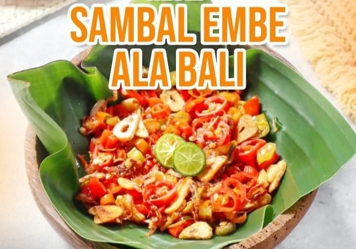 Tak Perlu ke Pulau Dewata! Yuk Intip Resep Sambal Embe Ala Bali, Cocok Disantap dengan Nasi Hangat 2 Tak Perlu ke Pulau Dewata! Yuk Intip Resep Sambal Embe Ala Bali, Cocok Disantap dengan Nasi Hangat