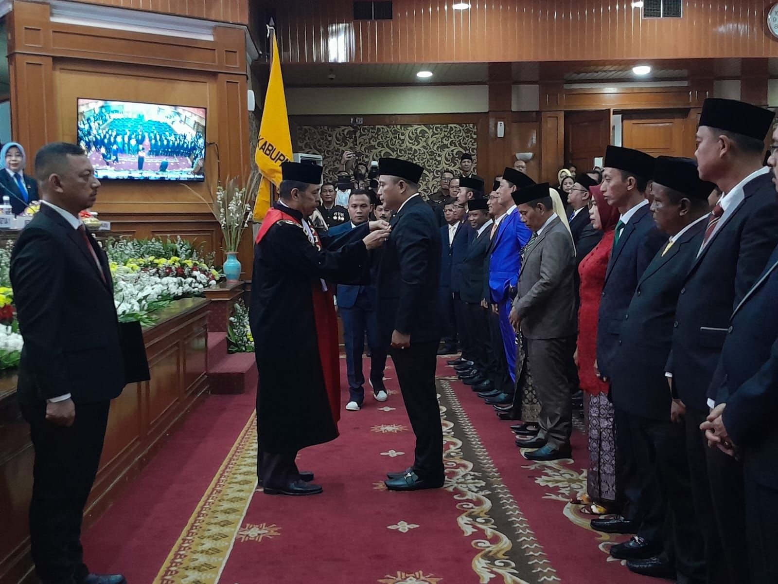 Ahmad Zaeni Pimpin Fraksi Golkar DPRD Kabupaten Serang, PKS Tunjuk Zuliyanto