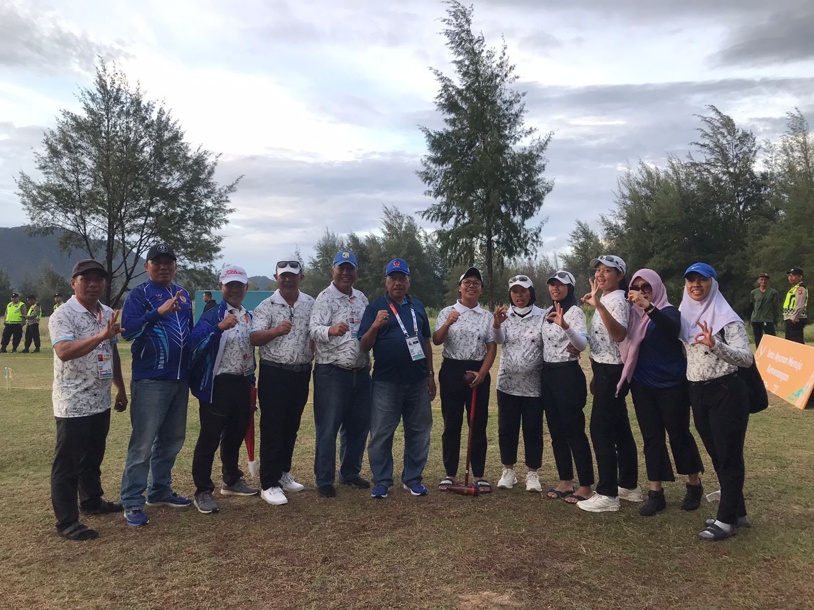 Dihadang Cuaca Tak Menentu, Woodball Berhasil Bawa Pulang Emas