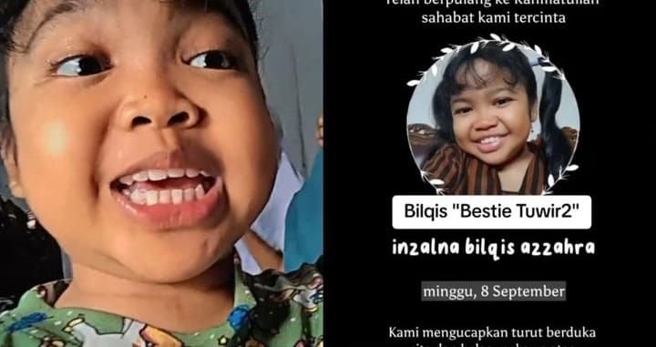 Bilqis Si Bocah Viral Gegara Bestie Tuwir Meninggal Dunia, Ternyata Sempat Sakit 1 Bilqis Si Bocah Viral Gegara Bestie Tuwir Meninggal Dunia, Ternyata Sempat Sakit