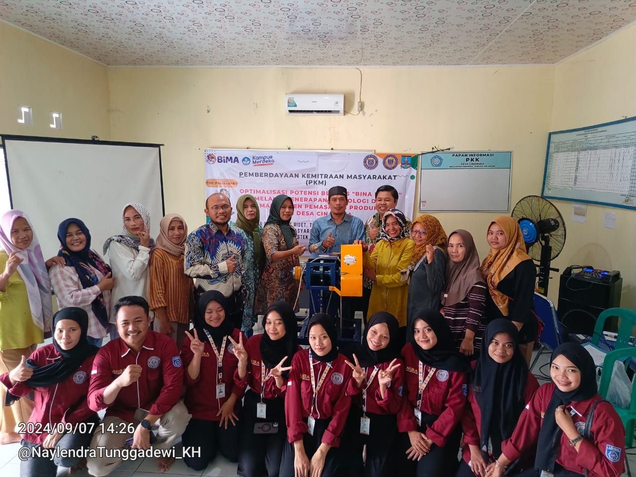 Tim Hibah PKM Uniba Gelar Pelatihan Manajemen BUMDes