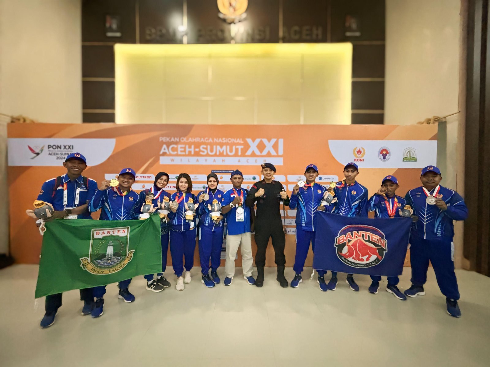 Kerja Keras Paralayang Banten Berbuah 1 Emas dan 1 Perak di PON Aceh dan Sumut