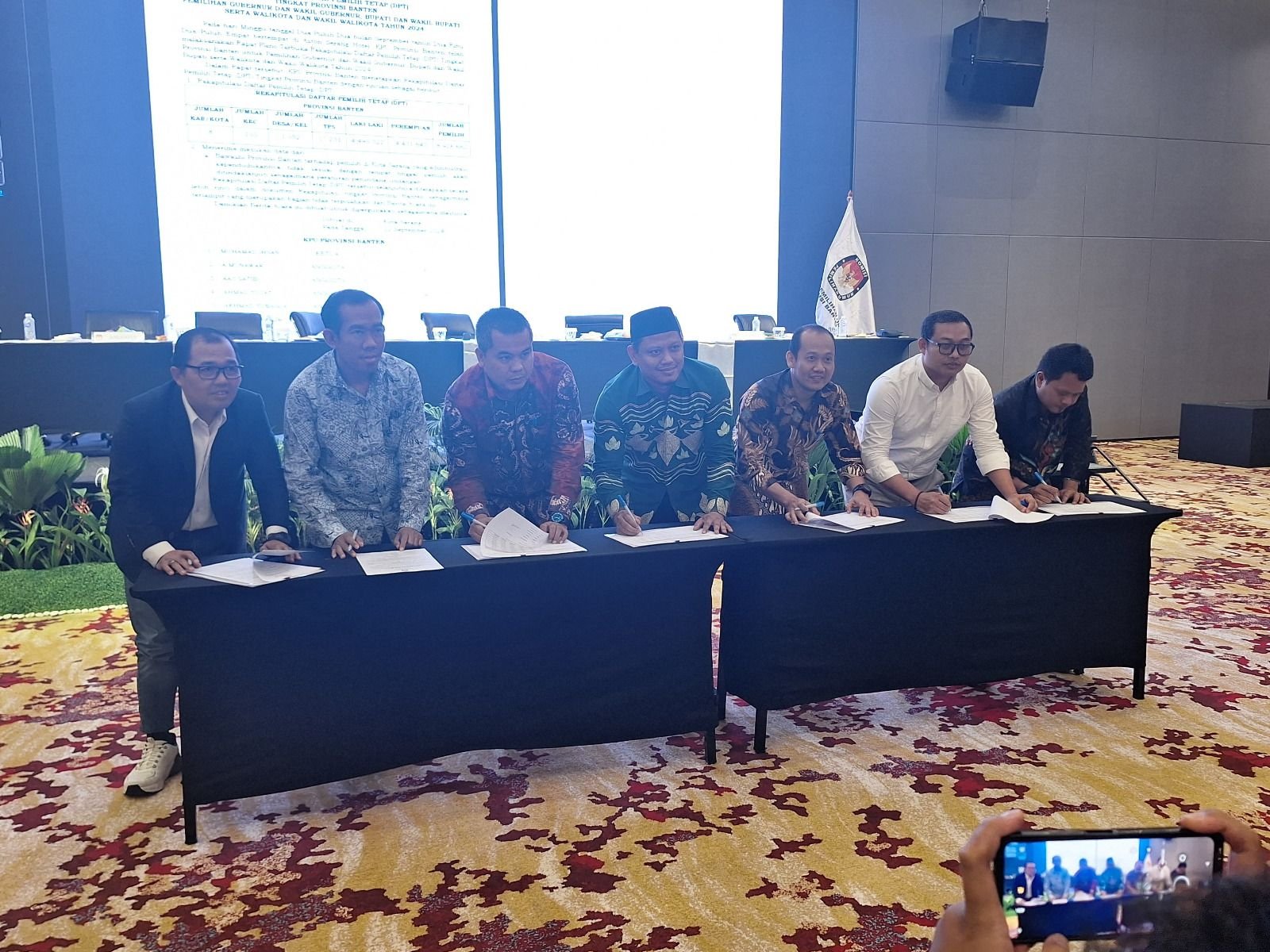 Dua Pasang Calon Pilgub Banten Perebutkan Suara 8.926.662 Jiwa