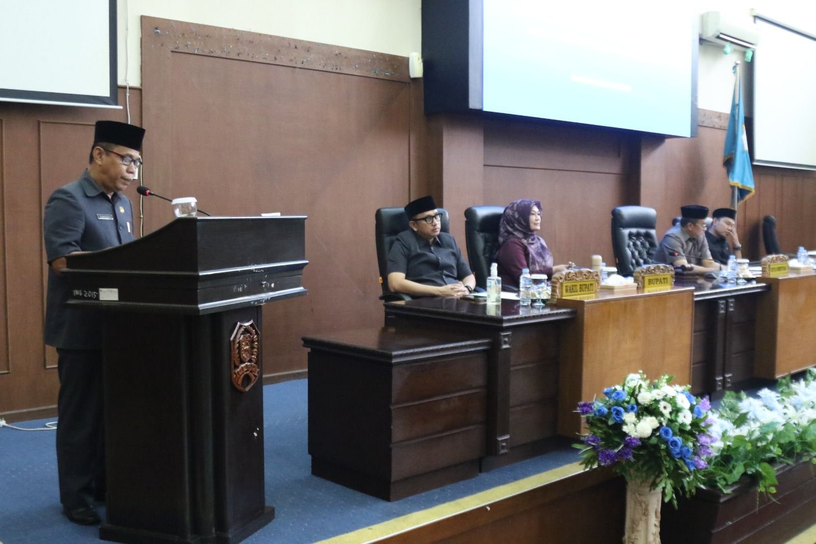 Pimpinan Fraksi dan Pimpinan DPRD Pandeglang Definitif Ditetapkan