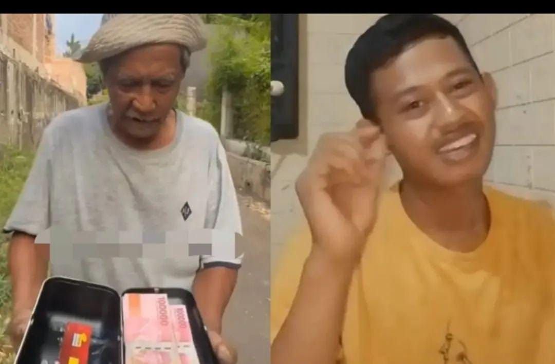 Diberi Uang Rp 5 Juta, Seorang Kakek Hanya Diprank Oknum Konten Kreator 1 Diberi Uang Rp 5 Juta, Seorang Kakek Hanya Diprank Oknum Konten Kreator