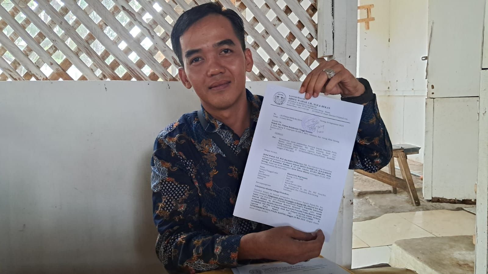 Tersangka Perkosaan Gadis Disabilitas di Kota Serang Ajukan Tes DNA