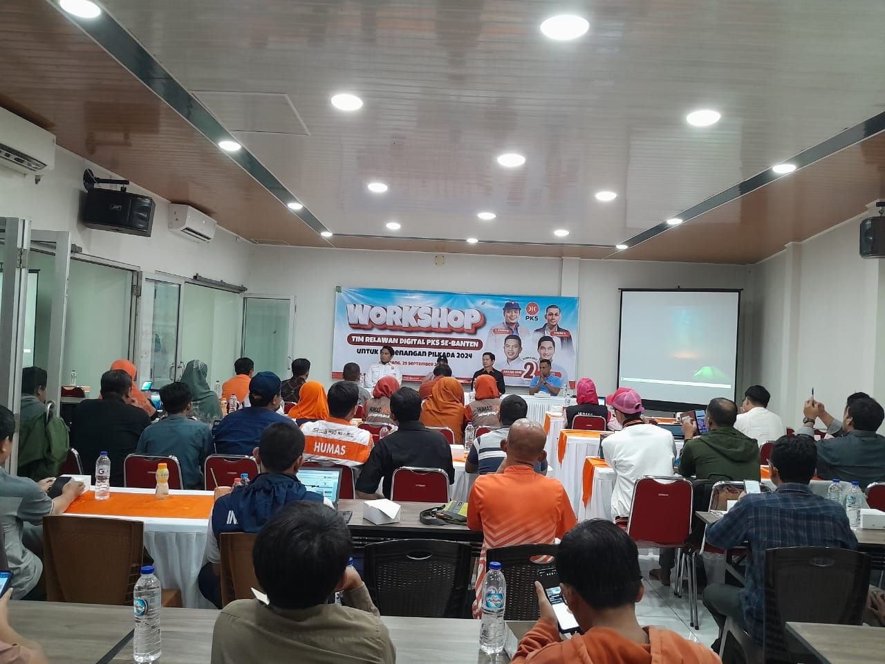 DPW PKS Banten Gelar Pelatihan Relawan Digital untuk Pemenangan Pilkada 2024