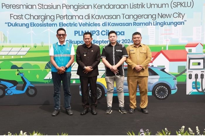 Telah Tersedia SPKLU di Samanea Mall Kabupaten Tangerang