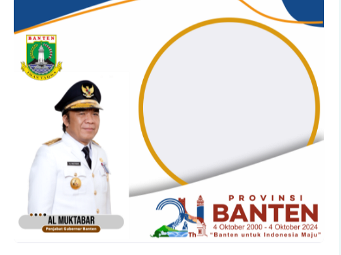 GRATIS! 10 Link Twibbon HUT Provinsi Banten ke-24 Tahun 2024, Keren dan Kekinian Cocok Dibagikan di Media Sosial
