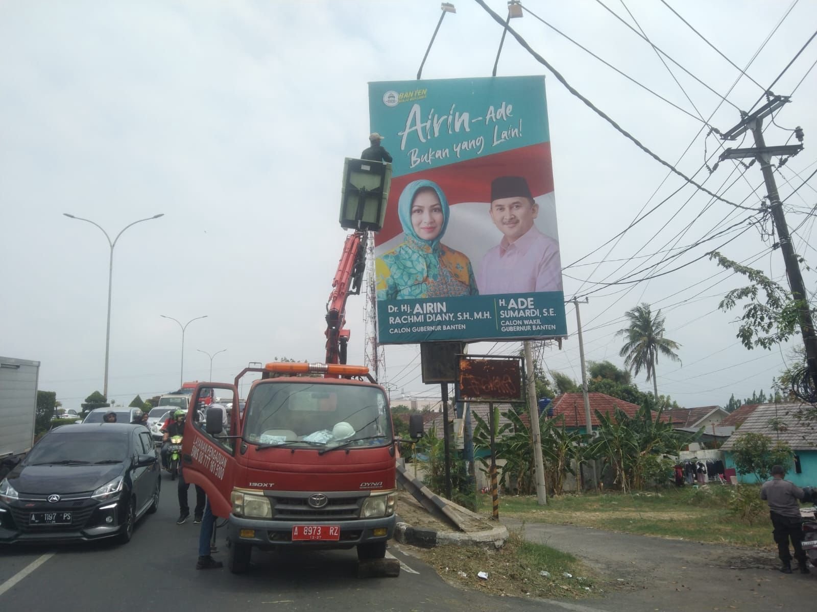 Bawaslu Kota Cilegon Ingatkan Kontestan Pilkada Agar Pasang APK Sesuai Aturan