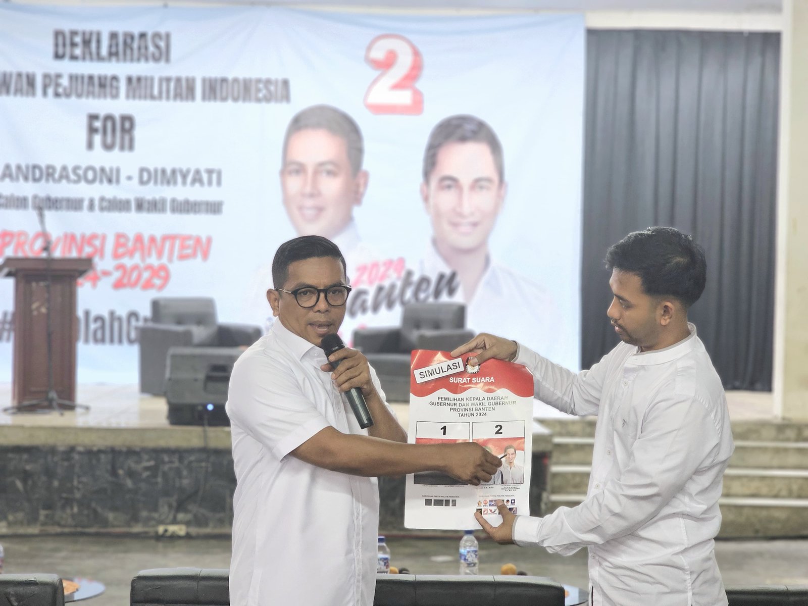 Dukungan untuk Andra Soni-Dimyati Makin Deras, Kini Datang dari Relawan Pejuang Militan Indonesia