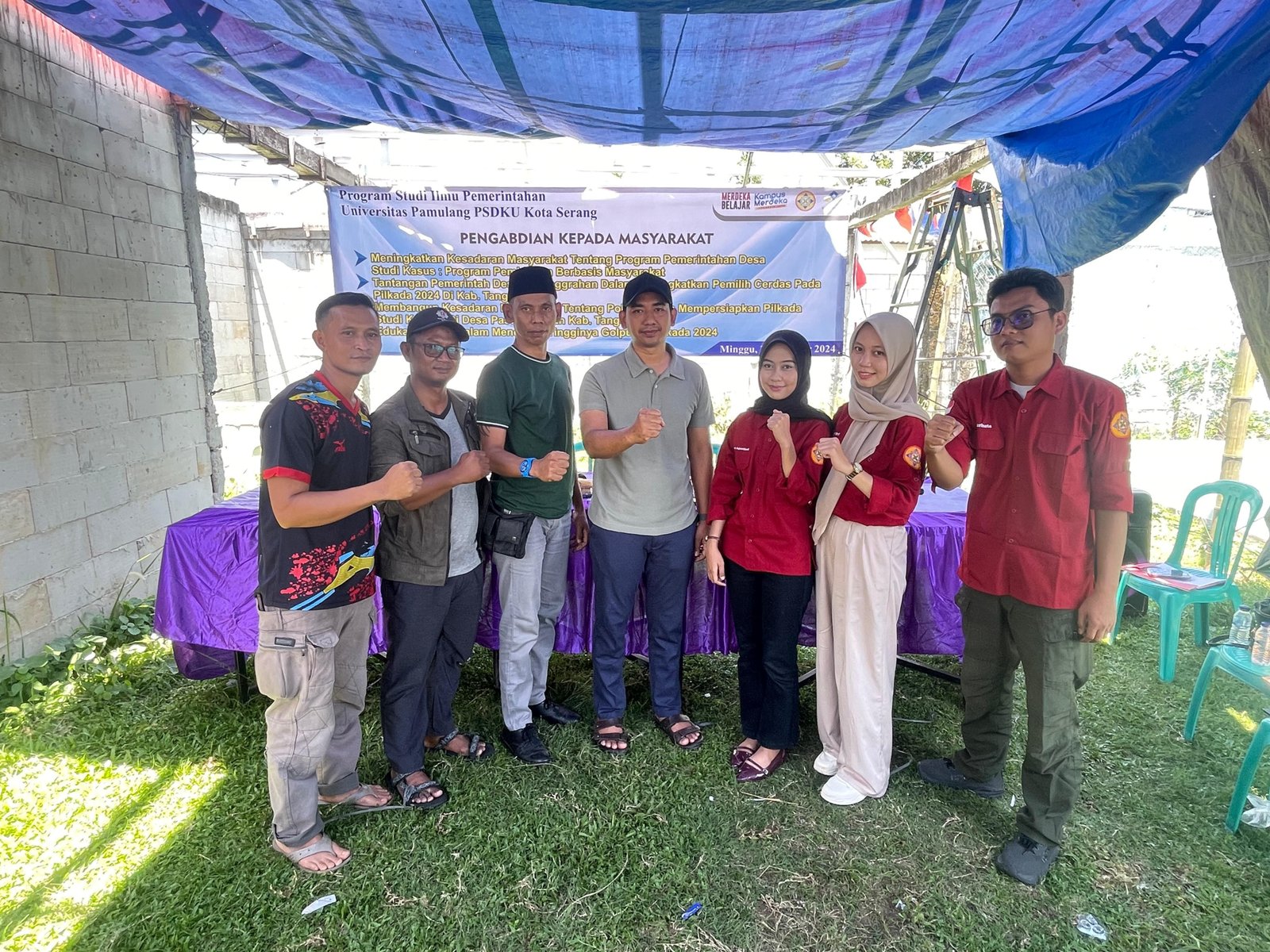 Mahasiswa Unpam Serang Kembangkan Hidroponik di Kabupaten Tangerang, Tebar 4.000 Bibit Tanaman