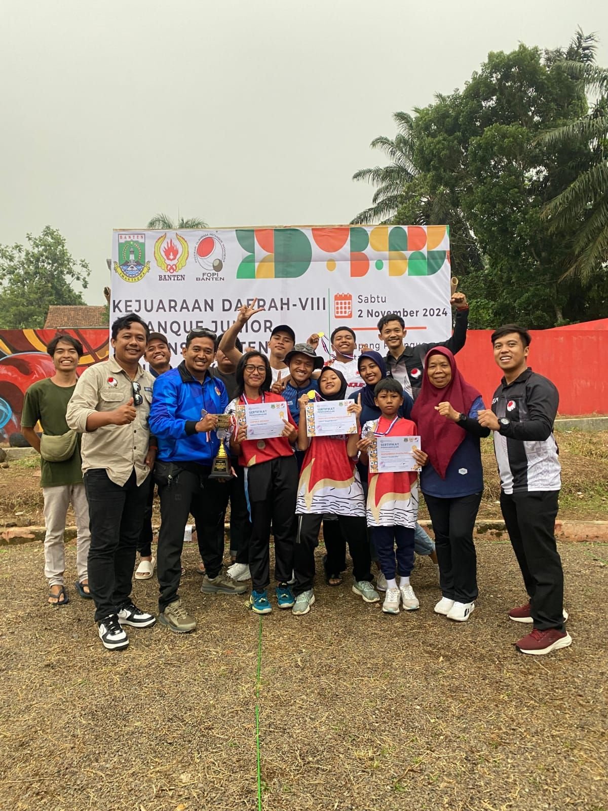 Kejurda Petanque Junior Banten, Kota Cilegon Bawa Piala di Tiga Kategori Lomba 1 Kejurda Petanque Junior Banten, Kota Cilegon Bawa Piala di Tiga Kategori Lomba