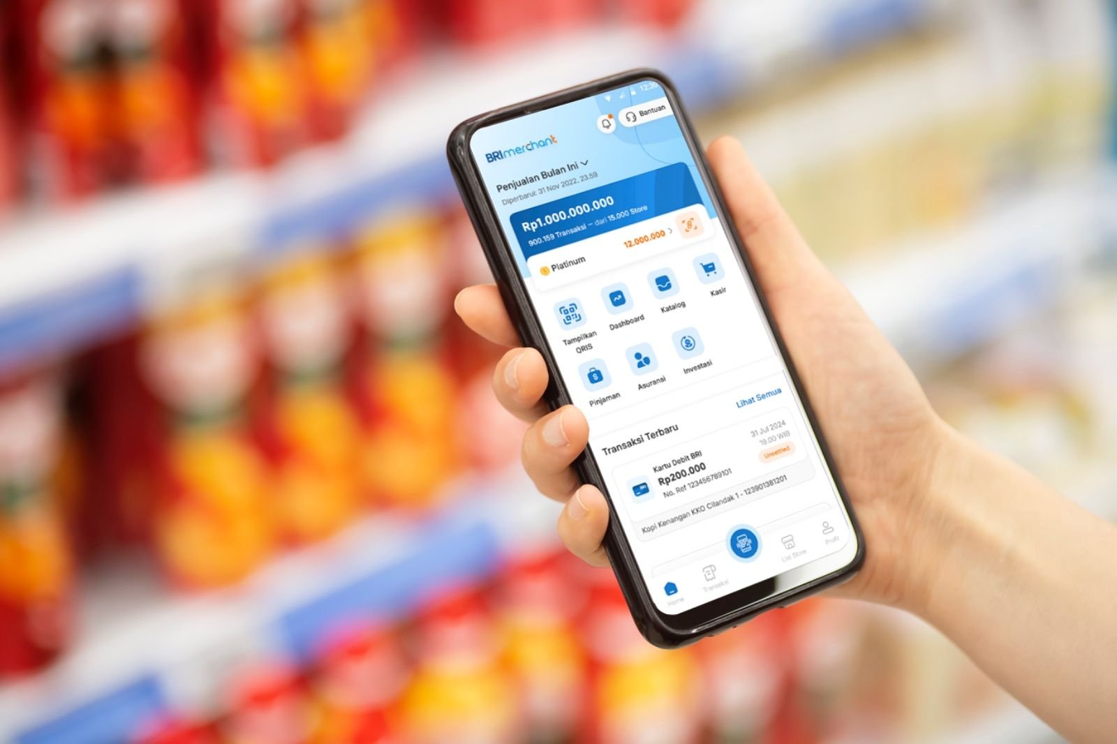 Transaksi Pelaku UMKM di BRIMerchant Semakin Mudah, Dana Cair Hingga 4 Kali Sehari 1 Transaksi Pelaku UMKM di BRIMerchant Semakin Mudah, Dana Cair Hingga 4 Kali Sehari