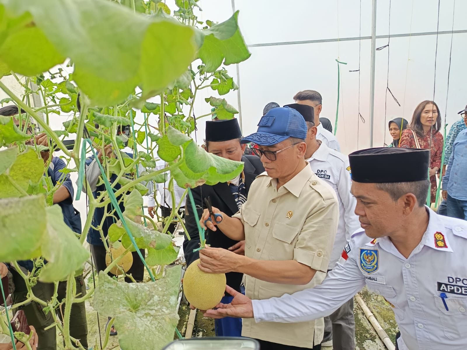 Mendes Yandri Susanto Ajak Desa Tingkatkan Ketahanan Pangan dan Makan Bergizi Gratis