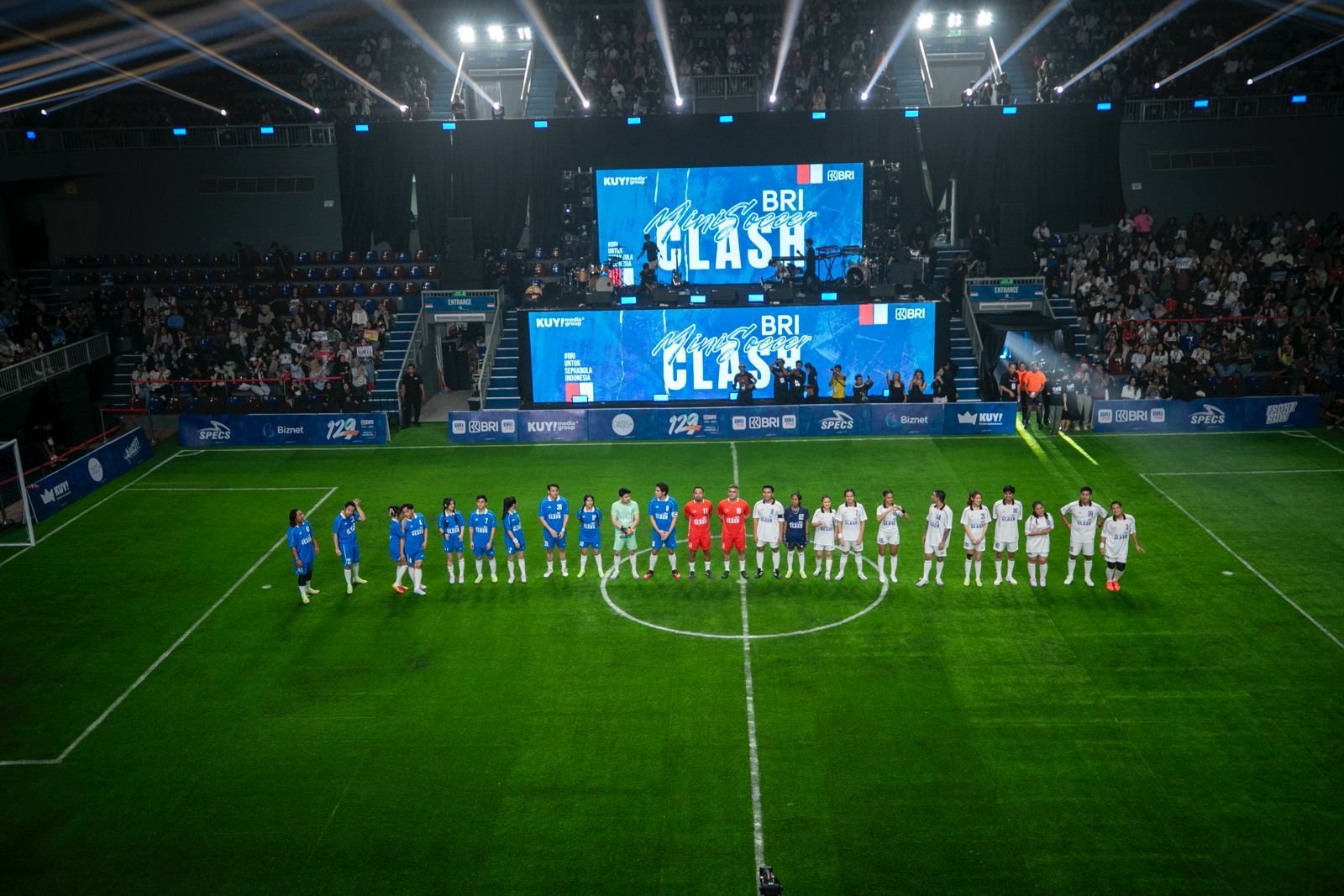 Meriahnya BRI Mini Soccer Media Clash, Event Jelang HUT ke-129 yang Diramaikan Pegiat hingga Para Selebriti