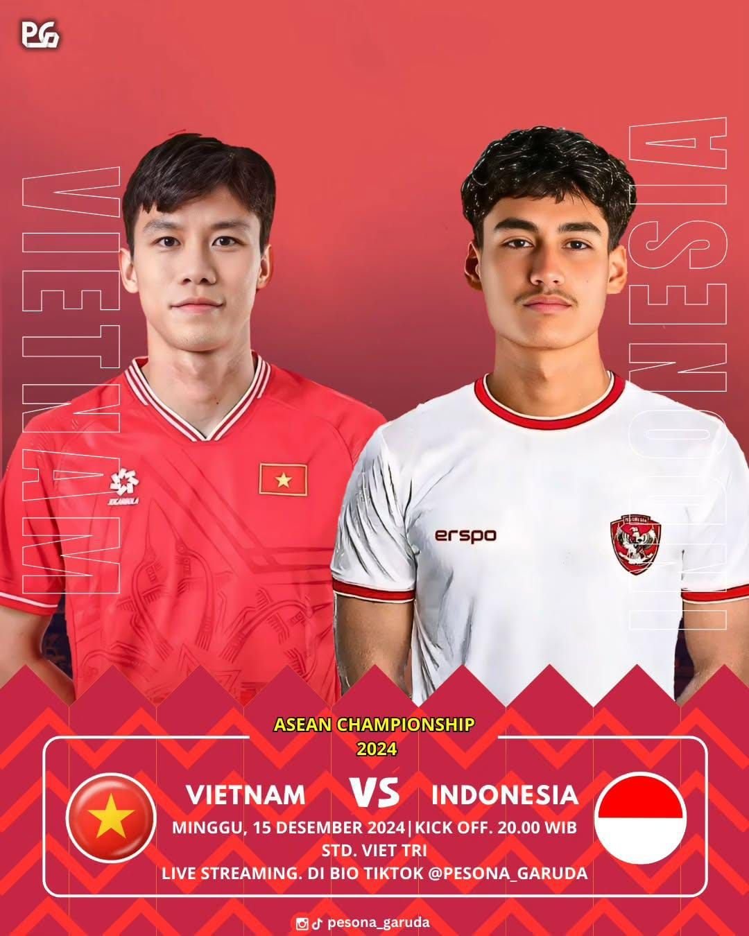 Tinggal Klik! 2 Link Live Streaming Timnas Indonesia vs Vietnam Malam Ini