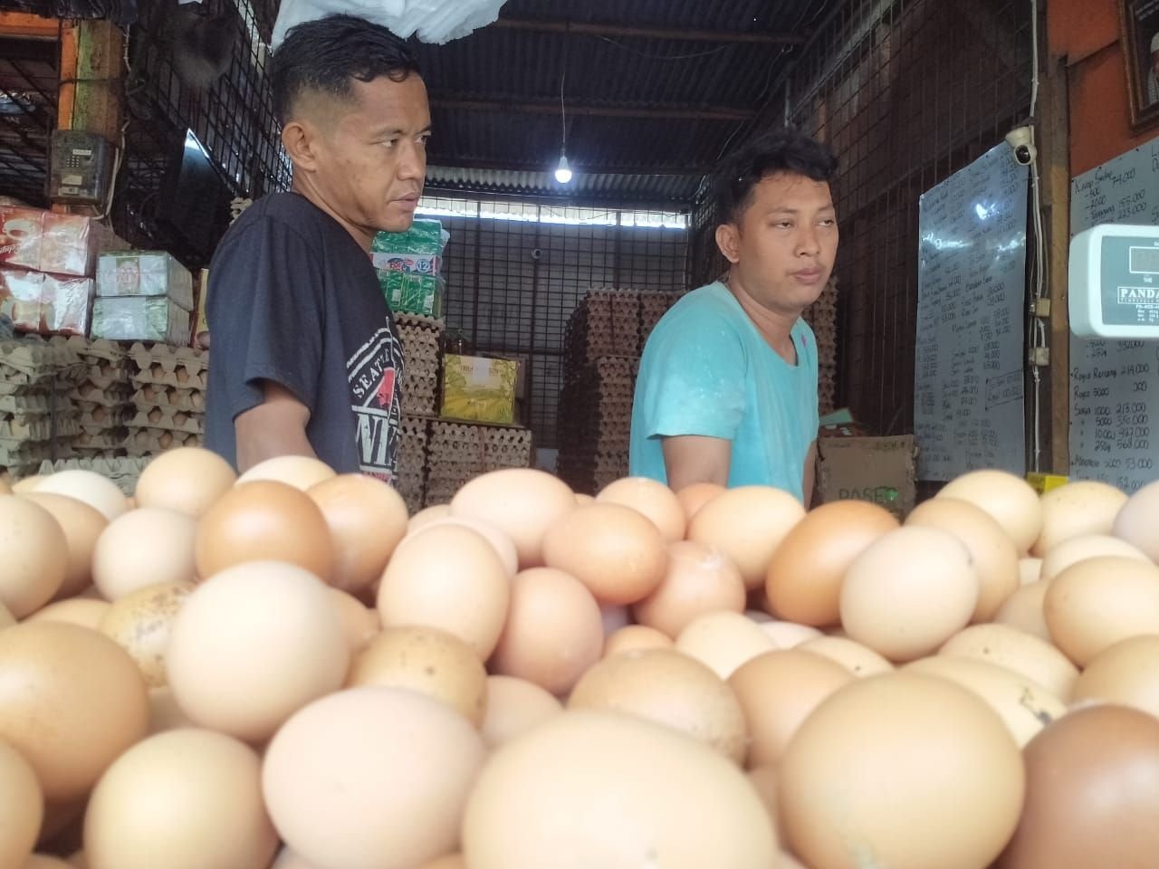 Harga Telur Ayam di Pasar Induk Rau Kota Serang Merangkak Naik, Sudah Tembus Rp 30 Ribu 1 Harga Telur Ayam di Pasar Induk Rau Kota Serang Merangkak Naik, Sudah Tembus Rp 30 Ribu