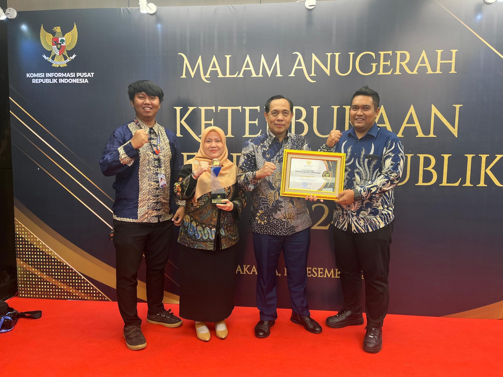 Untirta Pertahankan Predikat Badan Publik Informatif Selama Empat Tahun Berturut-turut 7 Untirta Pertahankan Predikat Badan Publik Informatif Selama Empat Tahun Berturut-turut