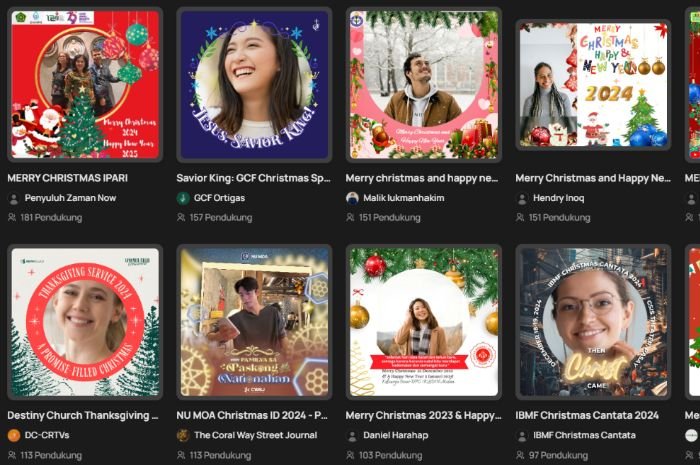 TINGGAL KLIK! 17 Link Twibbon Marry Christmas 2024, Desain Kekinian dan Lucu 5 TINGGAL KLIK! 17 Link Twibbon Marry Christmas 2024, Desain Kekinian dan Lucu