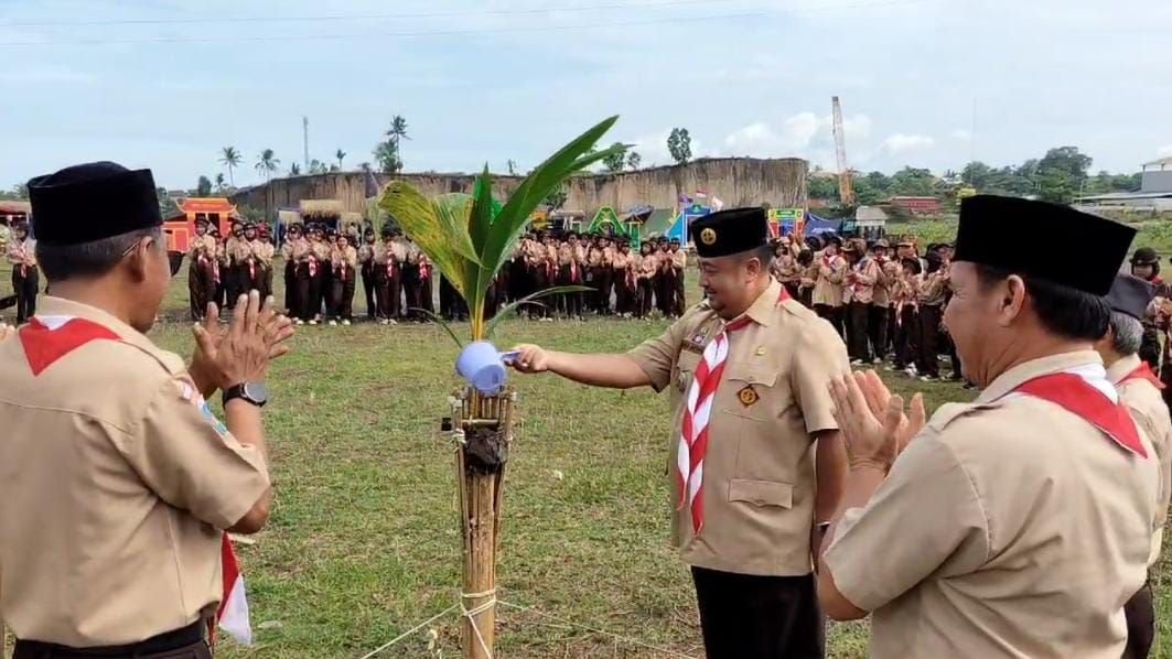 Bentuk Karakter Akhlakul Karimah dan Jiwa Patriotisme, Kwartir Ranting Pramuka Ciwandan Gelar Perkemahan Akhir Tahun