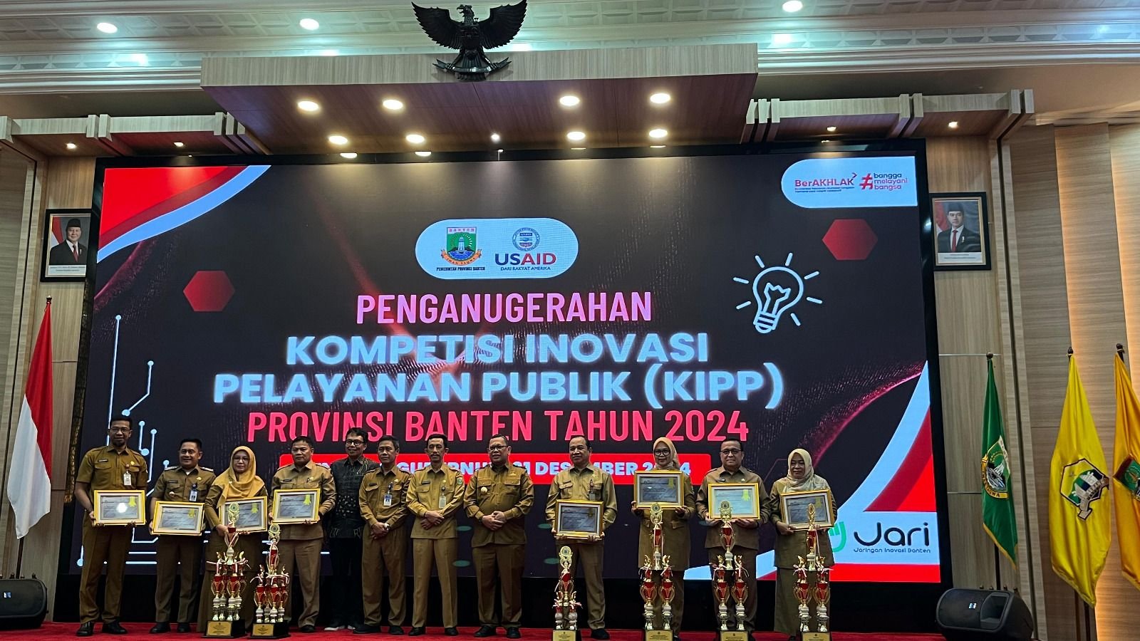 DP3AKKB Provinsi Banten Raih OPD Terinovasi