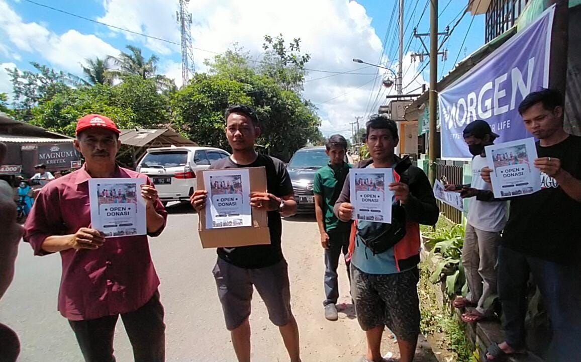 7 Rekannya Diperiksa Polisi karena Menolak Galian Tanah, Warga Kampung Papanggo Lebak Gelar Aksi Solidaritas 1 7 Rekannya Diperiksa Polisi karena Menolak Galian Tanah, Warga Kampung Papanggo Lebak Gelar Aksi Solidaritas